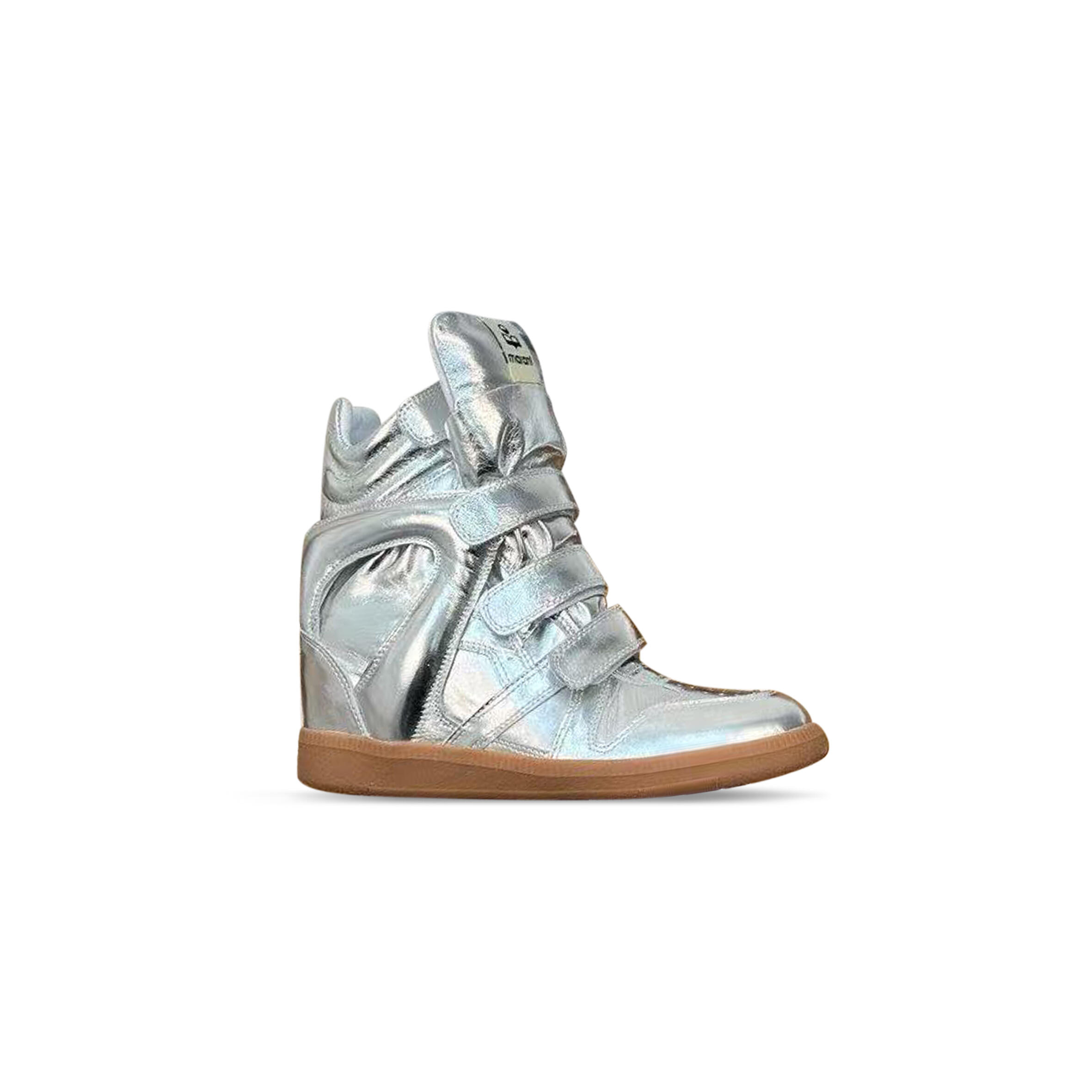 isabel M*rant bekett sneakers bekett leather wedge sneakers
